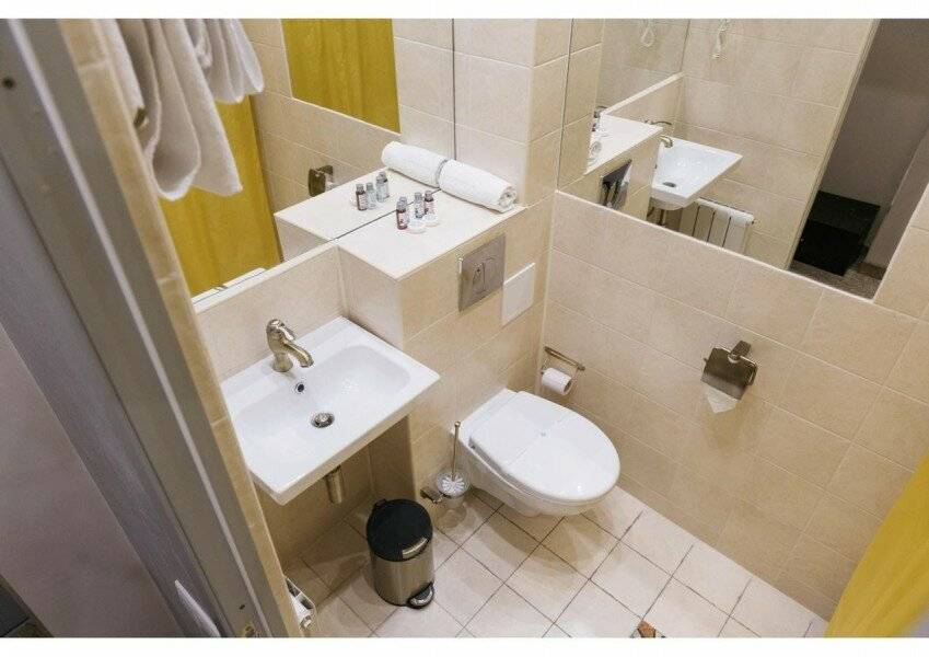 Бюджетный двухместный номер с 2 отдельными кроватями (Цоколь)